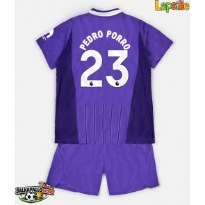 Tottenham Hotspur Pedro Porro #23 Kolmaspaita Lapsille 2026-27 Lyhythihainen (+ shortsit)